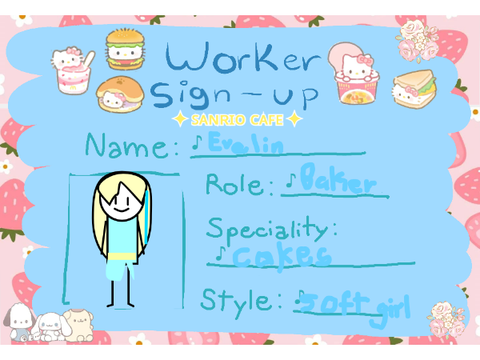 My sign up