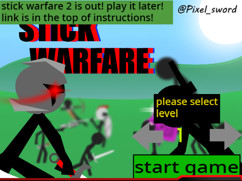stick warfare ( stick war fan game ) HACKED