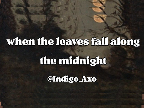 when the leaves fall along the midnight- short story- 