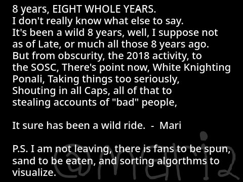 8 years