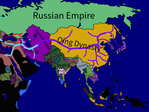 Silk Railroad Route