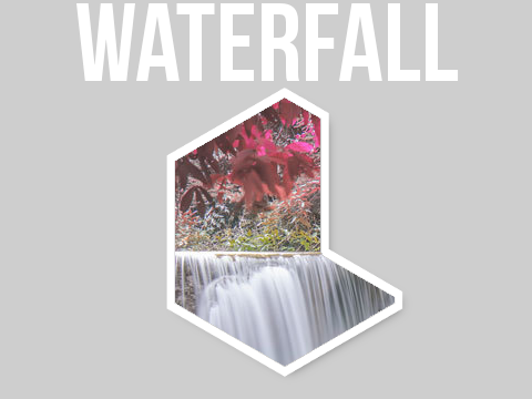 Animated Isometric Waterfall