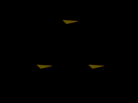 Zelda: 3D Triforce Intro Animation