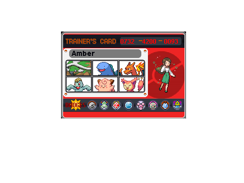 My Trainer Card