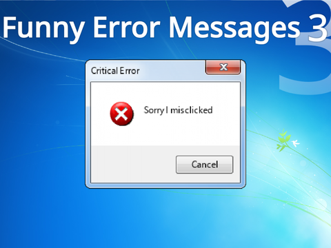 Funny Error Messages 3
