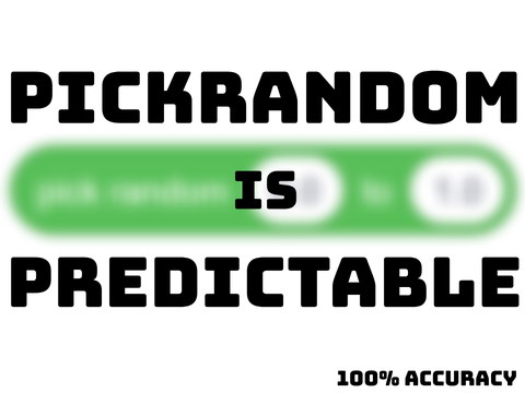 Pickrandom Is Predictable | A Sciencedolphin9 Project | #All #Games #Trending