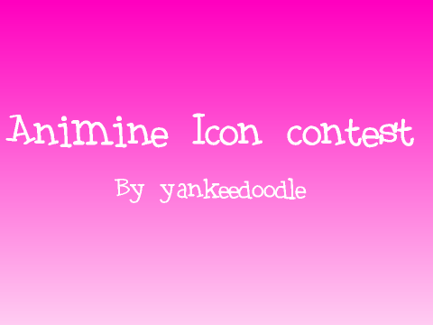 Animine Icon contest