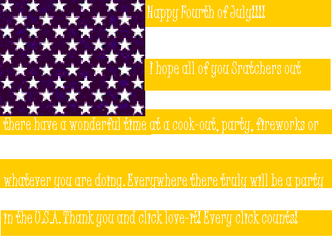 Happy fourth of july!!!!!!!!!!!!