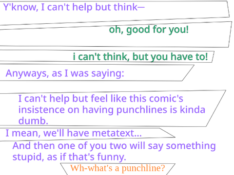 Original Concept #273+10: Punchlines. 