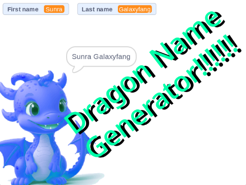 Dragon Name Generator V.1