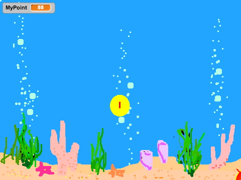 お魚シューティング