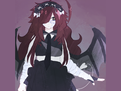art of @dandyswrld_XD ‘s oc AAEAEAEAEAEAEEAEAEAEEAEAEAAEAAAAHHHGGHHHH