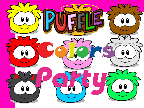 Puffle Colors Party ( Intro HD )