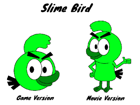 Angry Birds XYZ - Slime Bird (Slime)