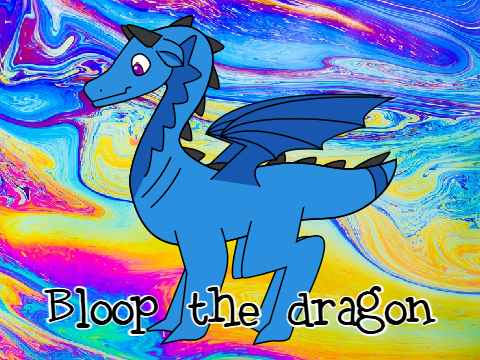 Bloop the dragon