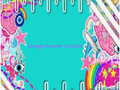preppy banner contest