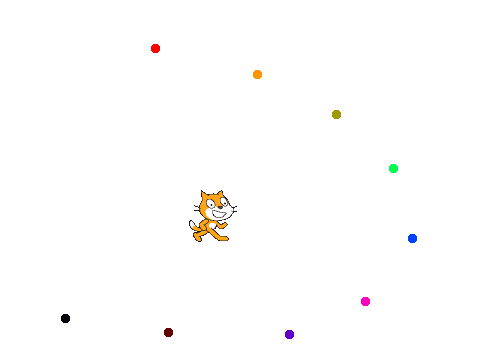 Colored Dot Graphic Changer