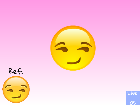 Smirk Emoji Speed Draw Remix