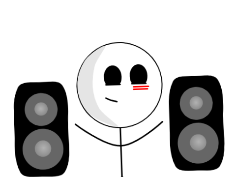 guy with speaker