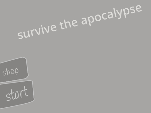 survive the apocalypse work in progress