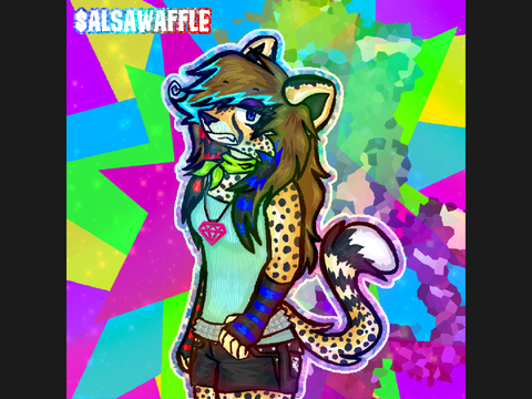vrry edgy art of BALLSA bAFFLE WOOAOWH 