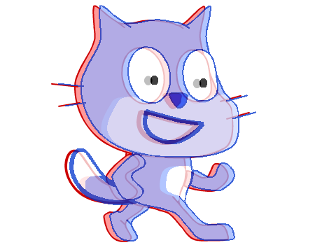 Scratch Cat 3D Fixed