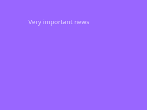 VERY IMPORTANT EVERYONE