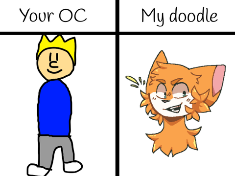 Remix and I will doodle your oc remix