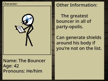 Every Party Needs A Bouncer