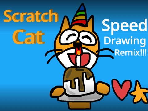 Scratch week speed drawing #art