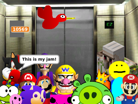 Add yourself in the elevator! remix remix