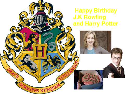 Happy Birthday JK Rowling(and Harry Potter)!