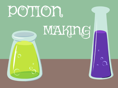 potion making from haunted manner team