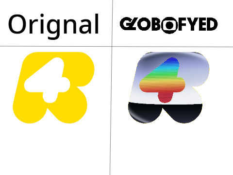 Give me a logo and i will Globofy it!