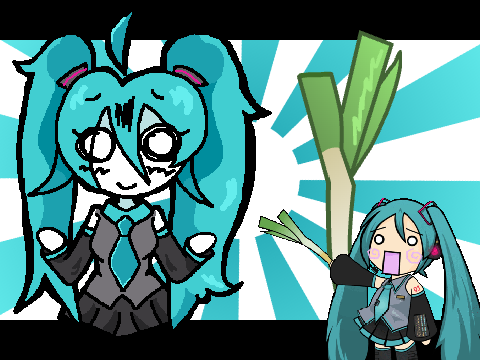 ♪ 初音ミク・Hatsune Miku Bitmap ! ♪
