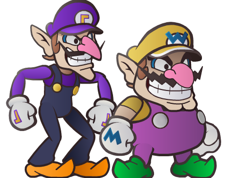 Paper Wario sprites V2