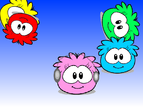 Puffle Colors Party - Me Female Puffles