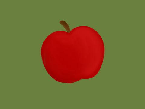 i drew a apple!! (oc lore)