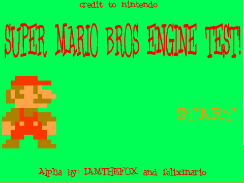 Super Mario Bros Engine Test! (updated!) remix