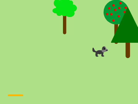 Dog in Forest Simulator