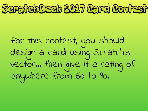 ScratchDeck 2017 Card Contest remix