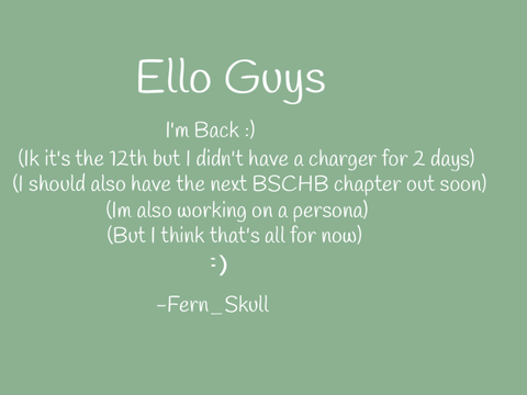 !! I'M BACK !!