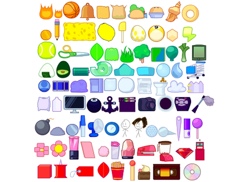 BFDI assets (First 1k Viewed Project !!! :D )