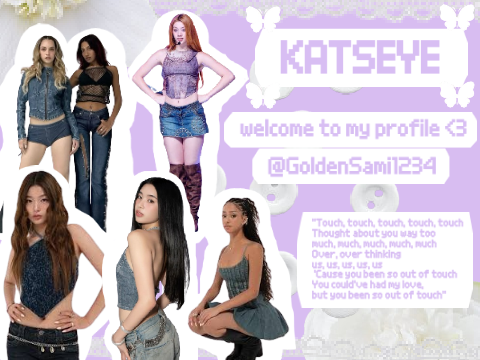 KATSEYE <3 banner for @GoldenSami1234