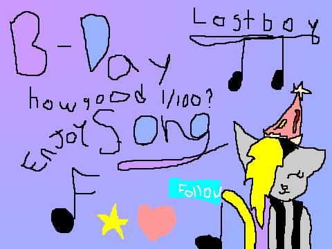 Birthday song to Misty/Me
