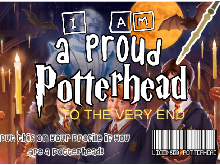 Put this on your profile if you are a potterhead! (Second Edition) remix