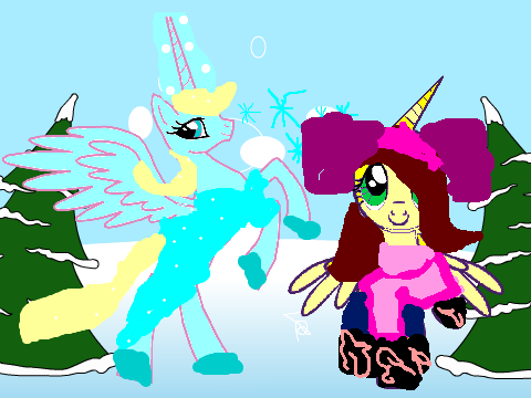 pony elsa and anna remix