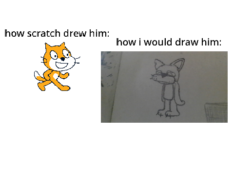 how i would draw scratch