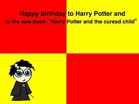 ♥!Happy birthday Harry Potter!♥