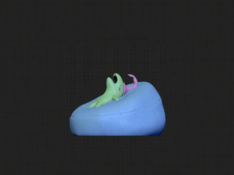Smiling Friends 3D GIF 2